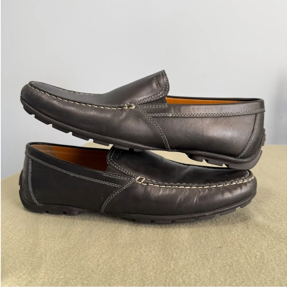 Geox Men’s‎ Black Moner loafers Size EU 46- US 12